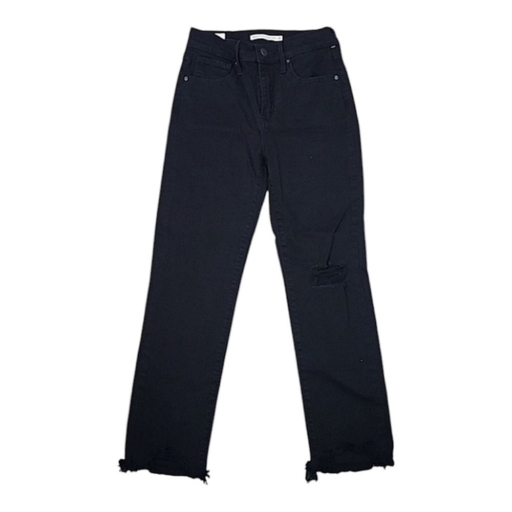 Levi's Premium 724 high rise straight crop size 25